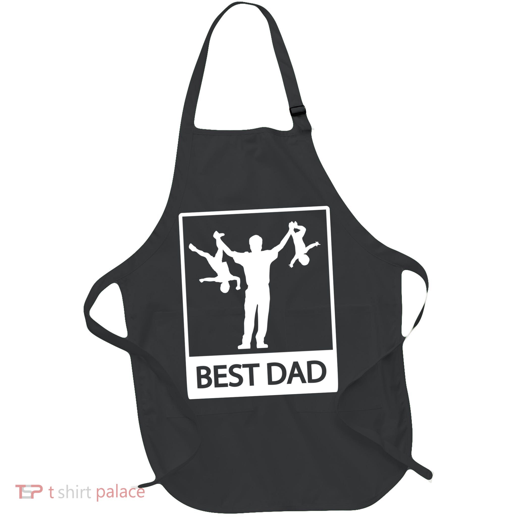 Funny Best Dad Full-Length Apron With Pockets