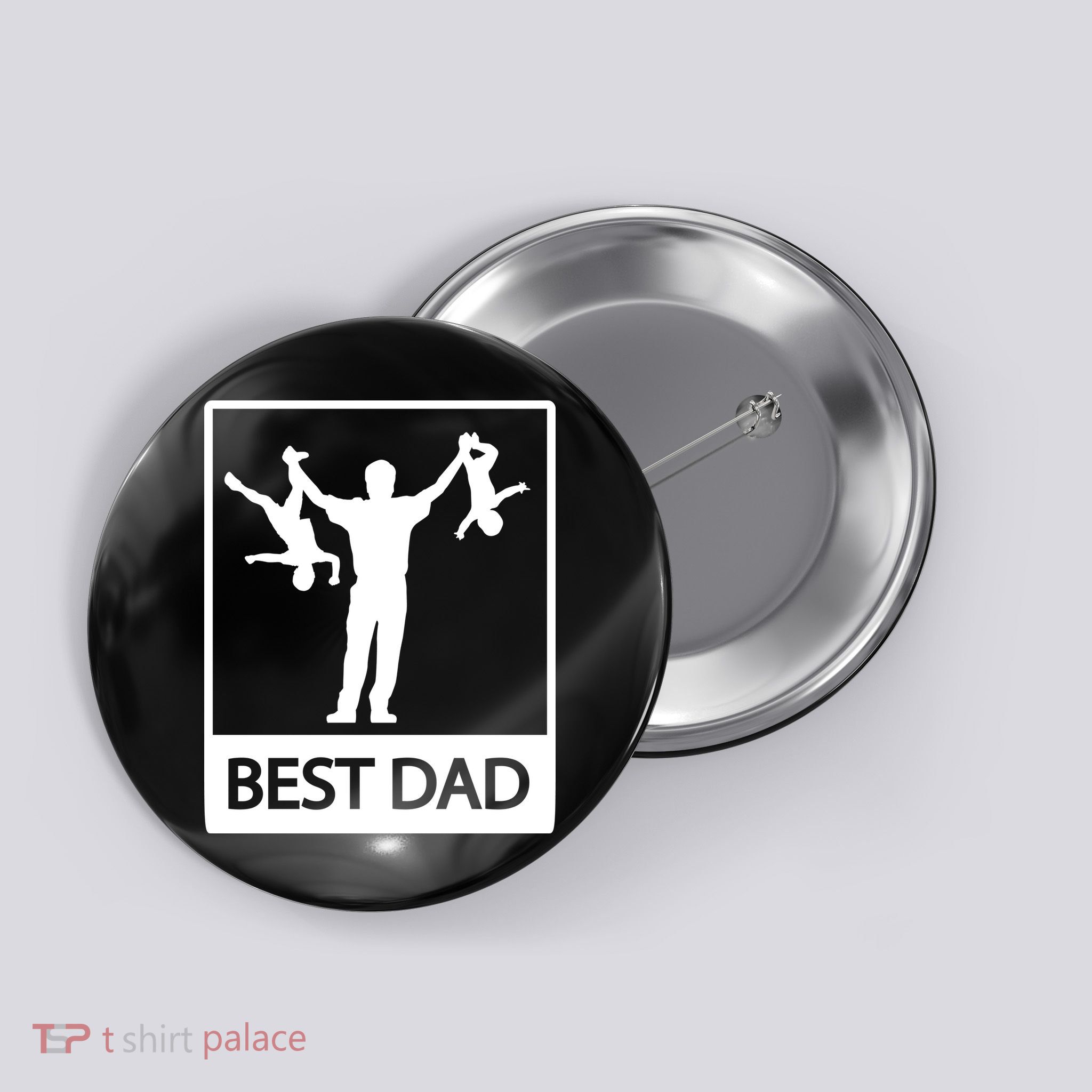 Funny Best Dad Button