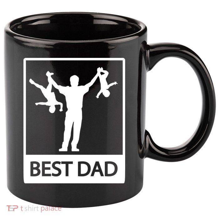 Funny Best Dad 11oz C Handle Ceramic Mug
