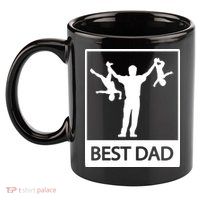 Funny Best Dad 11oz C Handle Ceramic Mug