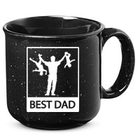 Funny Best Dad 15oz Campfire Ceramic Mug