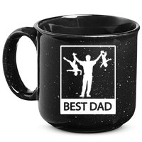 Funny Best Dad 15oz Campfire Ceramic Mug