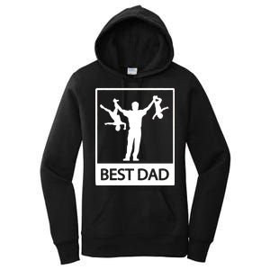 Funny Best Dad Women's Pullover Hoodie