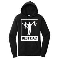 Funny Best Dad Women's Pullover Hoodie