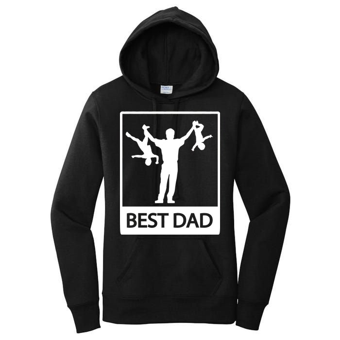 Funny Best Dad Women's Pullover Hoodie