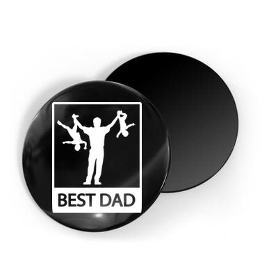 Funny Best Dad Magnet