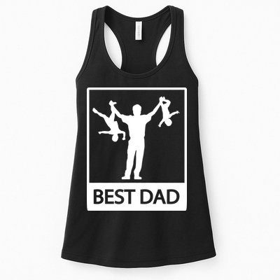 Funny Best Dad Womens Tank Top