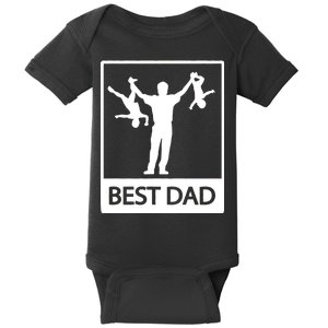 Funny Best Dad Baby Bodysuit