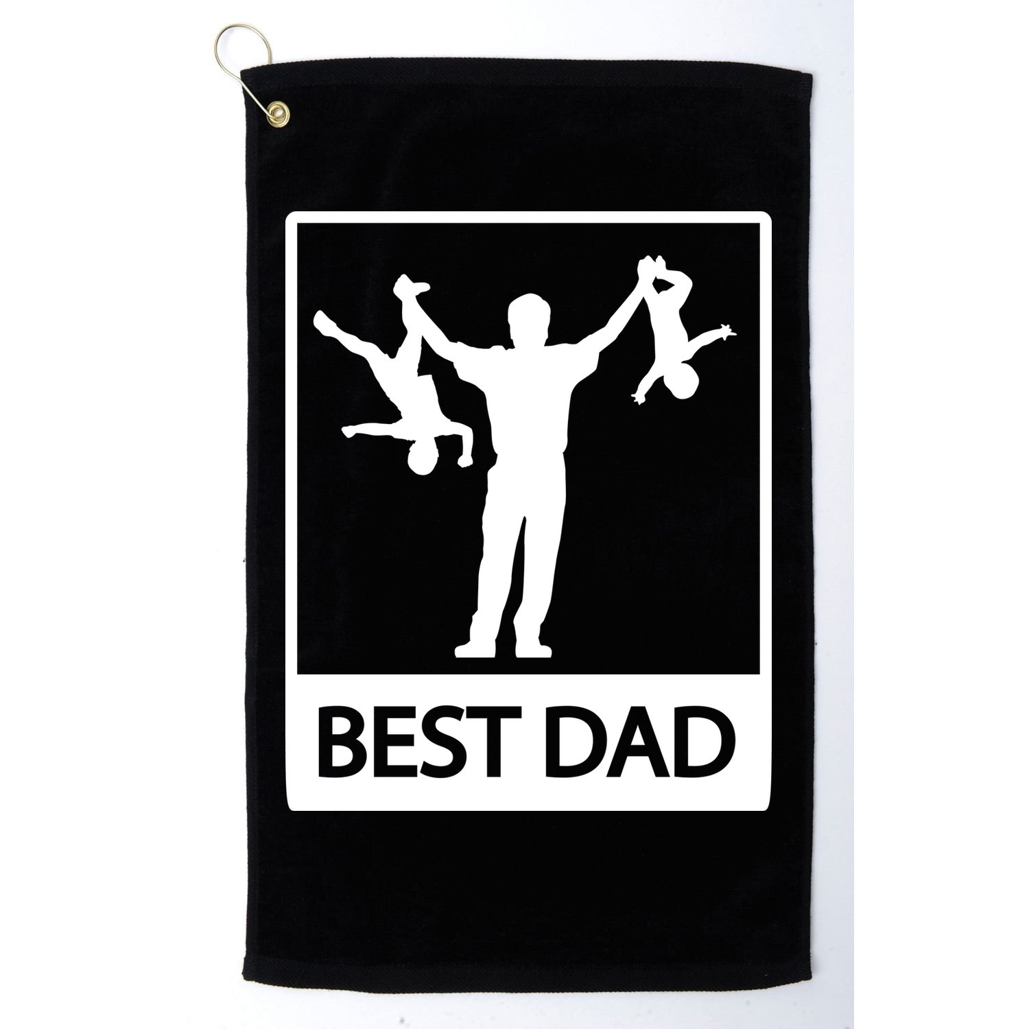 Funny Best Dad Golf Towel