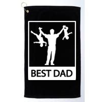 Funny Best Dad Golf Towel