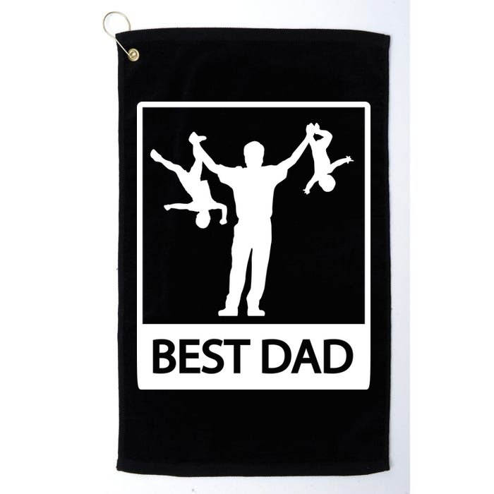 Funny Best Dad Golf Towel