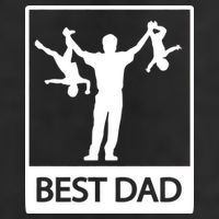 Funny Best Dad Golf Towel