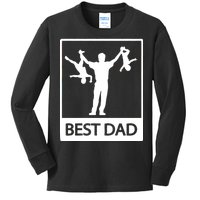 Funny Best Dad Kids Long Sleeve Shirt