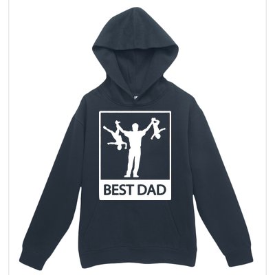 Funny Best Dad Urban Pullover Hoodie