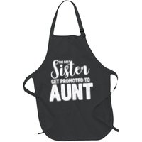 Funny Best Sister Get Promoted To Aunt Apron