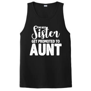 Funny Best Sister Get Promoted To Aunt PosiCharge Competitor Tank