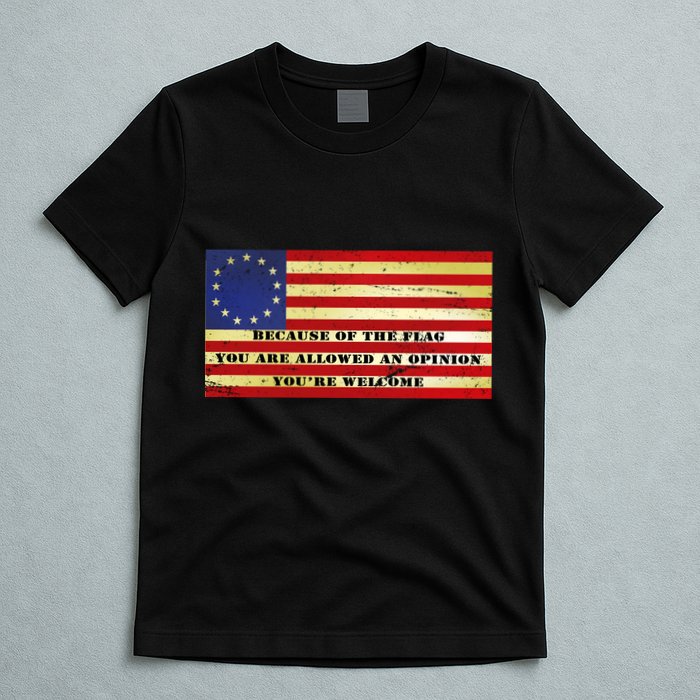 Funny Betsy Ross Original 13 Colony Flag T-Shirt