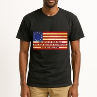 Funny Betsy Ross Original 13 Colony Flag Tall T-Shirt