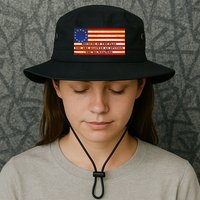 Funny Betsy Ross Original 13 Colony Flag Bucket Hat
