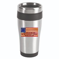Funny Betsy Ross Original 13 Colony Flag 16oz Travel Tumbler