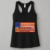 Funny Betsy Ross Original 13 Colony Flag Womens Tank Top