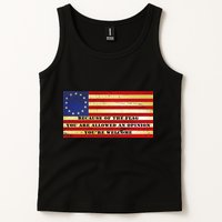 Funny Betsy Ross Original 13 Colony Flag Tank Top