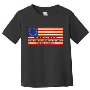 Funny Betsy Ross Original 13 Colony Flag Toddler T-Shirt