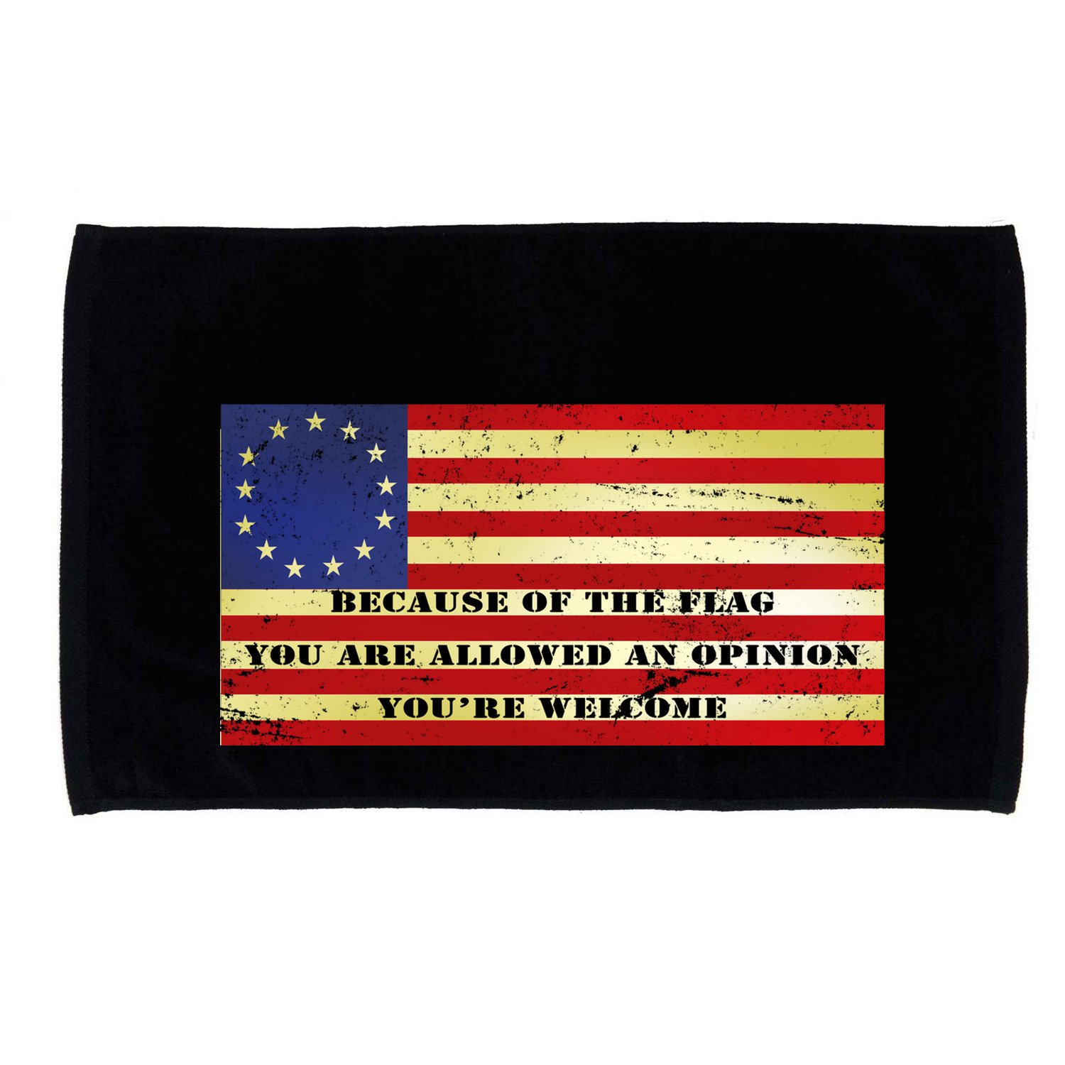 Funny Betsy Ross Original 13 Colony Flag Microfiber Hand Towel