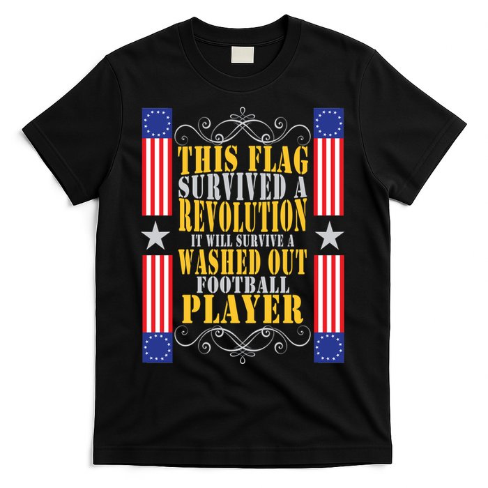 Funny Betty Ross Flag Survived The Revolution T-Shirt