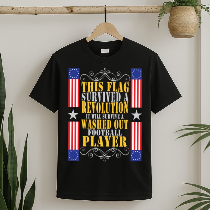Funny Betty Ross Flag Survived The Revolution T-Shirt