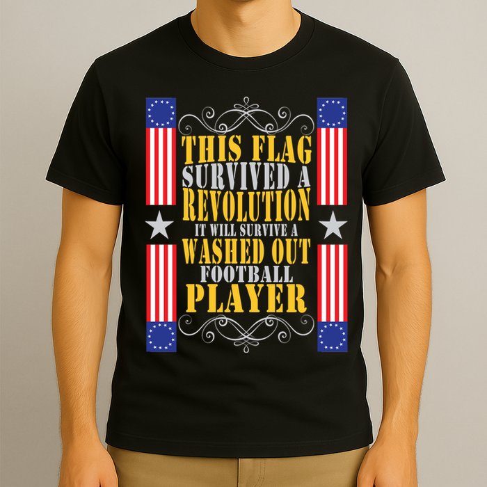 Funny Betty Ross Flag Survived The Revolution T-Shirt