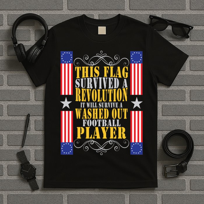 Funny Betty Ross Flag Survived The Revolution T-Shirt