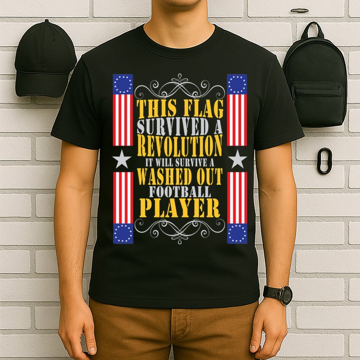 Funny Betty Ross Flag Survived The Revolution T-Shirt