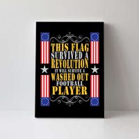 Funny Betty Ross Flag Survived The Revolution Canvas