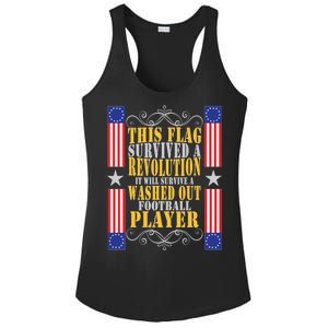 Funny Betty Ross Flag Survived The Revolution Ladies PosiCharge Competitor Racerback Tank