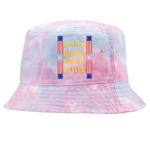 Funny Betty Ross Flag Survived The Revolution Tie-Dyed Bucket Hat