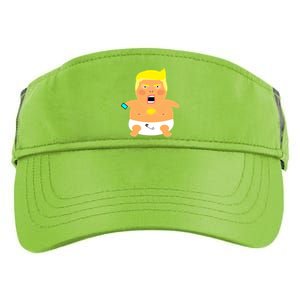 Funny Big Baby Trump Adult Drive Performance Visor