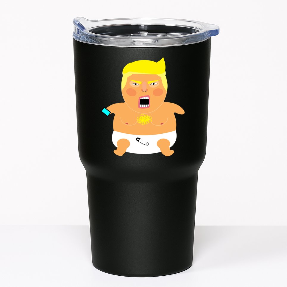 Funny Big Baby Trump Tumbler