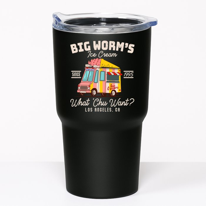 Funny Big Worm's Ice Cream What 'Chu Want Since 1995 Tumbler