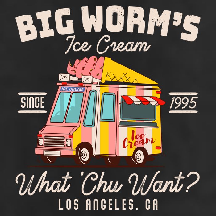 Funny Big Worm's Ice Cream What 'Chu Want Since 1995 Tumbler