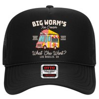 Funny Big Worm's Ice Cream What 'Chu Want Since 1995 Trucker Hat