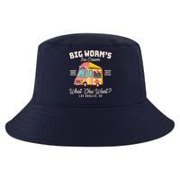Funny Big Worm's Ice Cream What 'Chu Want Since 1995 Cool Comfort Performance Bucket Hat