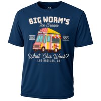 Funny Big Worm's Ice Cream What 'Chu Want Since 1995 Performance Shirt