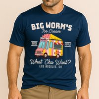 Funny Big Worm's Ice Cream What 'Chu Want Since 1995 Performance Shirt