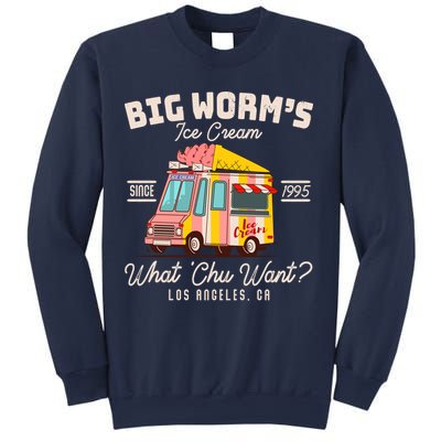 Funny Big Worm's Ice Cream What 'Chu Want Since 1995 Sweatshirt