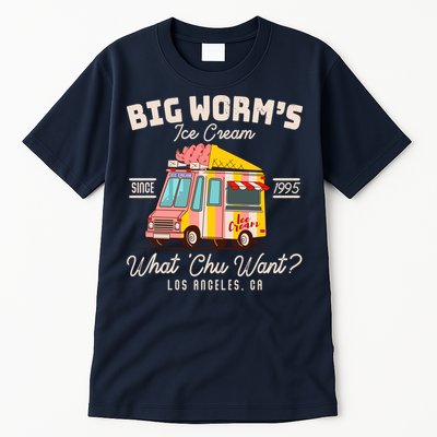 Funny Big Worm's Ice Cream What 'Chu Want Since 1995 Tall T-Shirt
