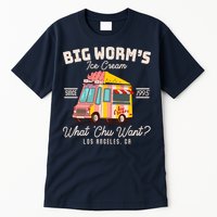 Funny Big Worm's Ice Cream What 'Chu Want Since 1995 Tall T-Shirt