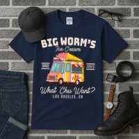 Funny Big Worm's Ice Cream What 'Chu Want Since 1995 Tall T-Shirt