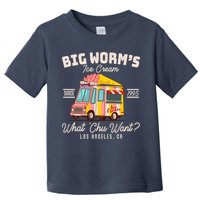 Funny Big Worm's Ice Cream What 'Chu Want Since 1995 Toddler T-Shirt