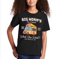 Funny Big Worm's Ice Cream What 'Chu Want Since 1995 Kids T-Shirt